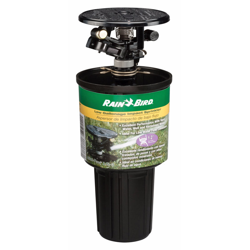 Rain Bird Mini-Paw Pop-Up ½” Inlet Impact Rotor Sprinkler MINI-PAW/LG-3