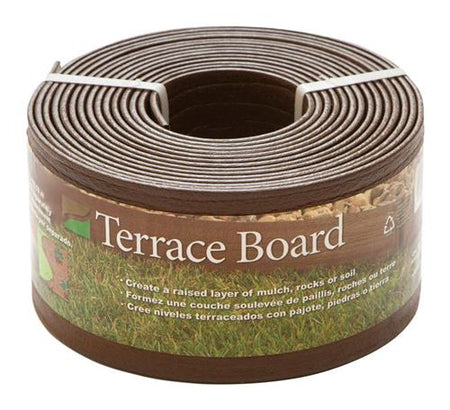 Master Mark Terrace Board Edging Brown 40 Ft x 4 In 94340