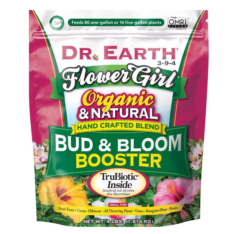 Dr Earth Flower Girl Bud & Bloom Booster 4 Lbs 707P