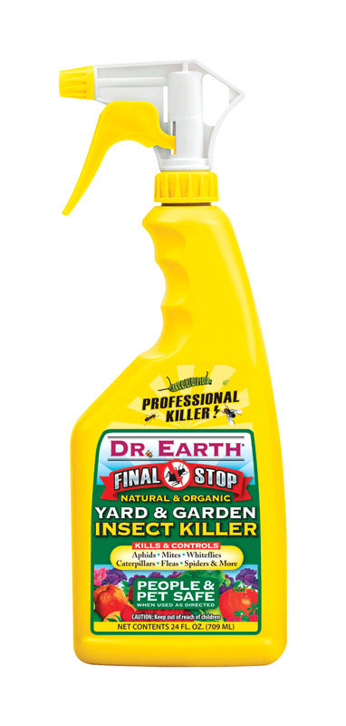 Dr Earth Final Stop Lawn & Garden Insect Killer 24 Oz 8003