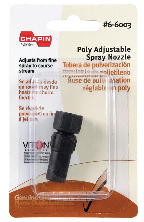 Chapin 6-6003 Nozzle-Poly Adjustable Cone