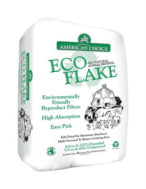 America's Choice 3 Cu Ft Eco Flake All Natural Animal Bedding