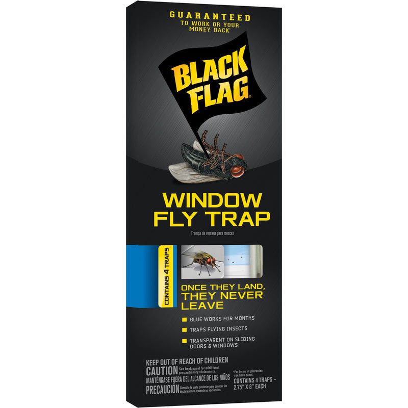 Black Flag Window Fly Trap 4-Pack HG-11018 - Box of 24