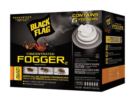 Black Flag Concentrated Indoor Fogger 6-Pack HG-11079