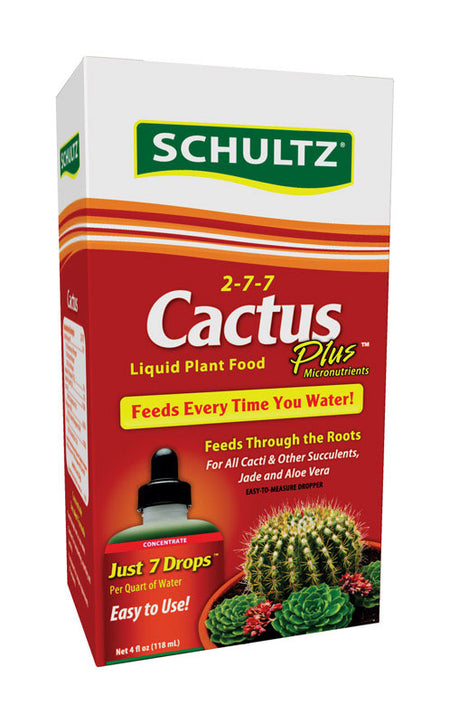 Schultz 2-7-7 Cactus Liquid Plant Food 4 Oz SPF44300