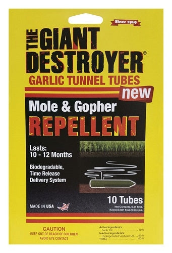 The Giant Destroyer Garlic Tunnel Tubes 10-Pack 410