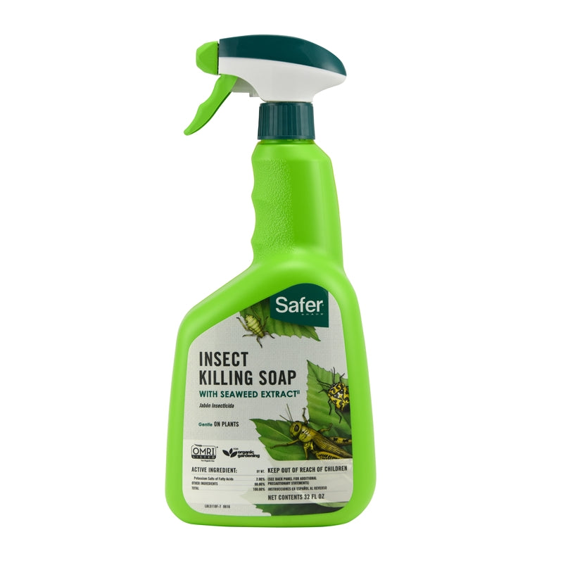 Safer Brand Insect Killing Soap With Seaweed Extract RTU 32 oz 5110