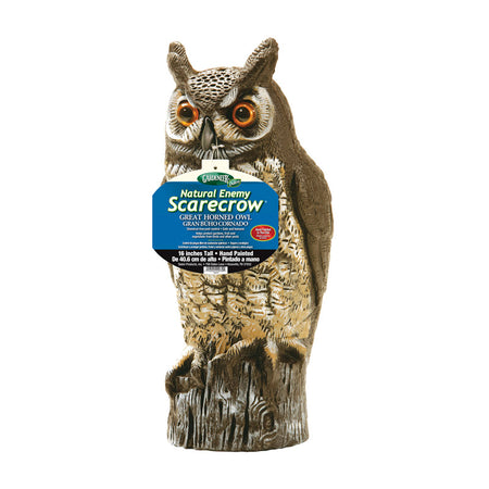 Gardeneer Natural Enemy Scarecrow 16" Great Horned Owl OW-6