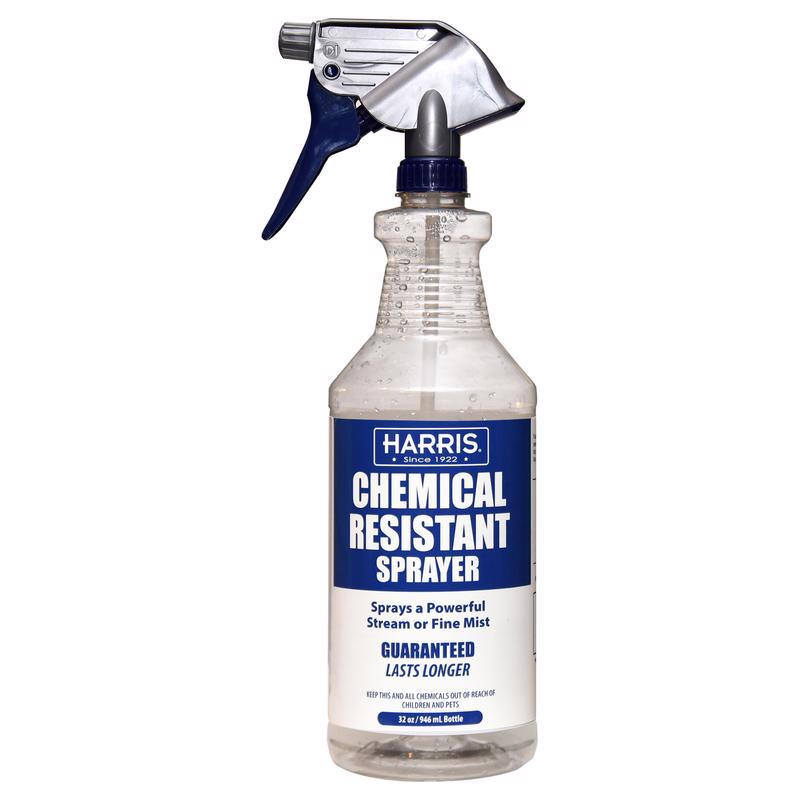Harris Chemical Resistant 32 oz Mister/Sprayer Spray Bottle CR-32