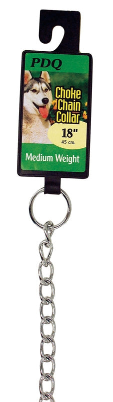 PDQ 18" Medium Weight Choke Chain Collar 12918