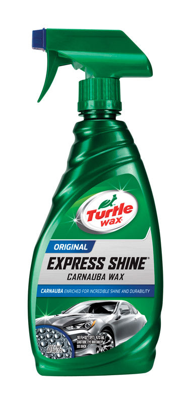 Turtle Wax T136R Express Shine Carnauba Wax Spray 16 Oz