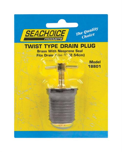 Seachoice Twist Type Drain Plug 18801