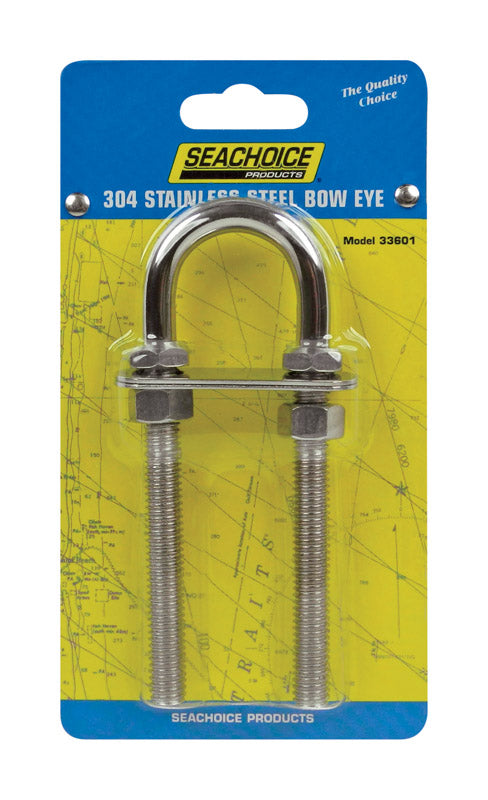 Seachoice 3/8 Inch Stainless Steel Bow Eye 33601