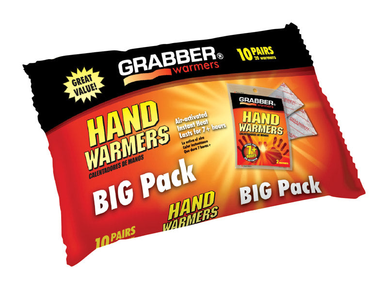 Grabber Warmers Hand Warmer 10-Pair HWPP10