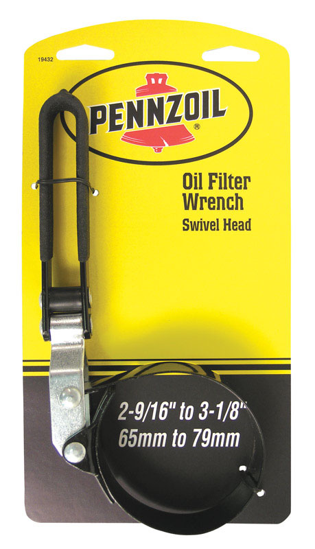 Pennzoil 2-9/16 To 3-1/8 Inch Oil Filter Swivel Head Wrench 19432