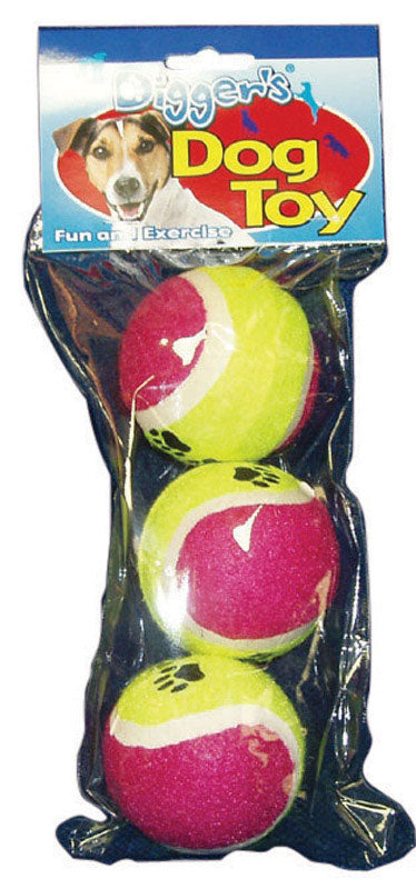 Diggers Standard Tennis Balls 3-Pack 08225