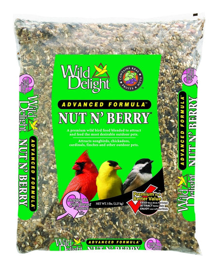 Wild Delight Nut 'N Berry Bird Food 5 Lbs 366050