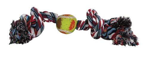 Diggers Rope Bone with Tennis Ball 03885