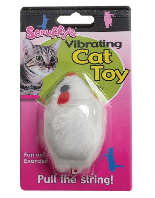 Scruffy's Vibrating Mouse Cat Toy 32073