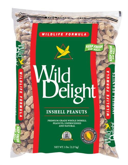 Wild Delight Inshell Peanuts 5 Lbs 379050