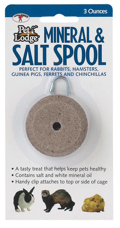 Pet Lodge Mineral and Salt Spool with Hanger SSH2