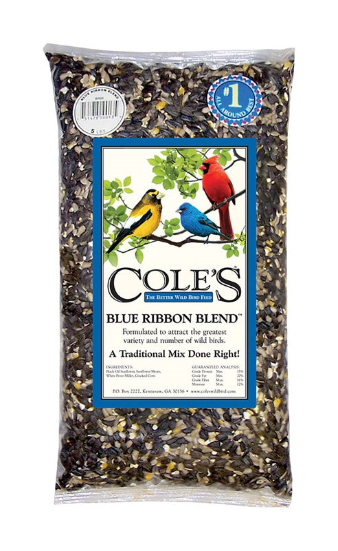 Cole's Blue Ribbon Blend Wild Bird Food 5 Lbs BR05