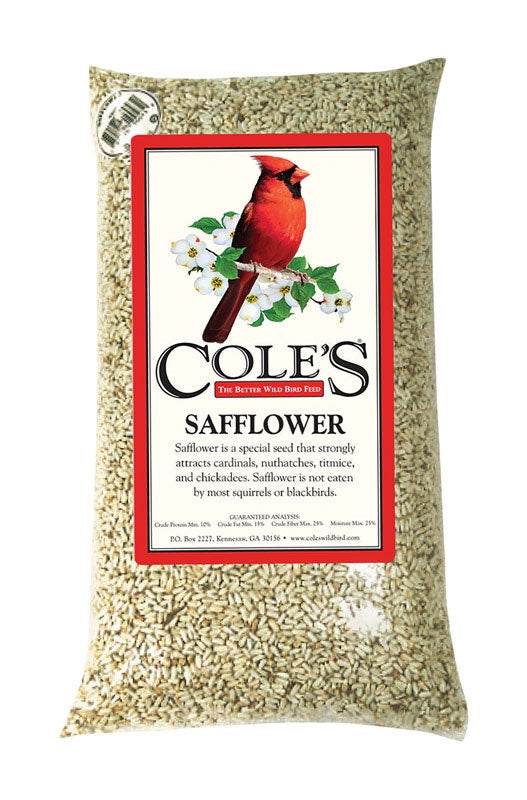 Cole's Safflower Seed Wild Bird Food 5 Lbs SA05
