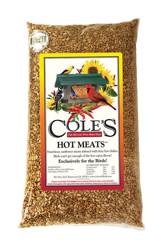 Cole's Hot Meats Wild Bird Food 10 Lbs HM10