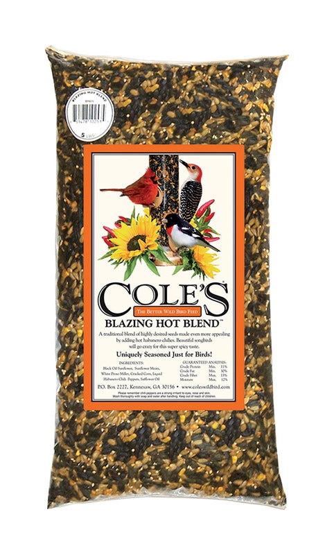 Cole's Blazing Hot Blend Wild Bird Food 5 Lbs BH05