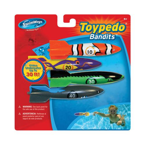 Swimways Toypedo Bandits 4-Pack 6039057
