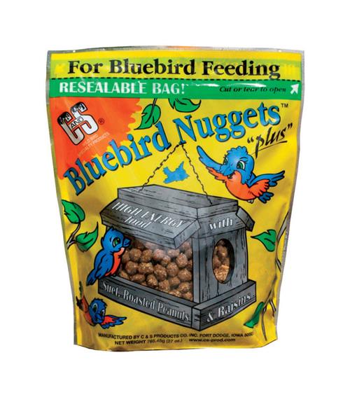 C&S Products 526 Bluebird Food Nuggets 27 Oz