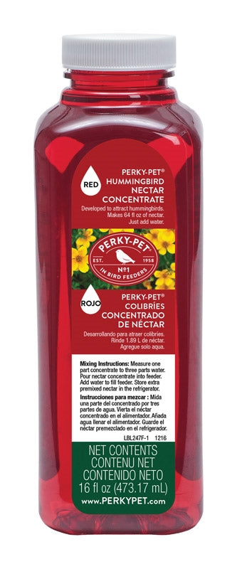 Red Liquid Hummingbird Nectar Concentrate 16 oz 247 - Box of 6