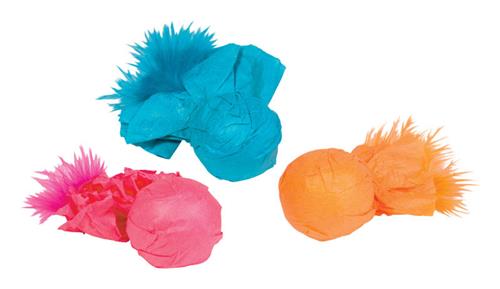 Kylie's Brights Paper Ball Rattlers 3-Pack IDC10083