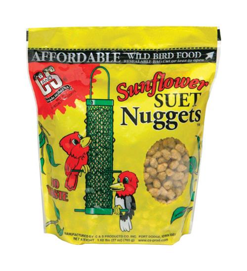 C&S Products 110 Sunflower Suet Nuggets 27 Oz