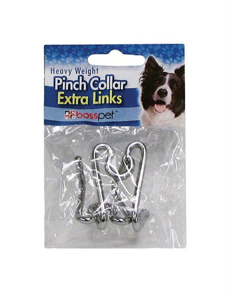 Boss Pet Products 12124 Pinch Collar Extra Links 3.5MM 2-Pack