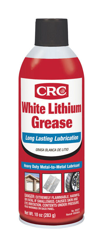 CRC White Lithium Grease 10 Oz 05037
