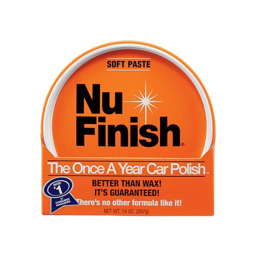Nu-Finish 14 Oz Paste Automobile Polish NFP-80 – TheGardenStore.com