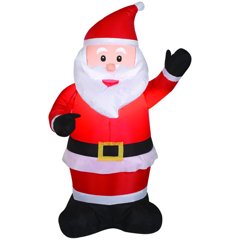 Gemmy Industries Inflatable 4 Ft Santa 87644
